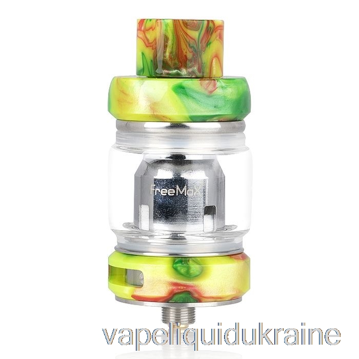 Vape Liquid Ukraine FreeMax Mesh Pro Sub-Ohm Tank Yellow / Green Resin
